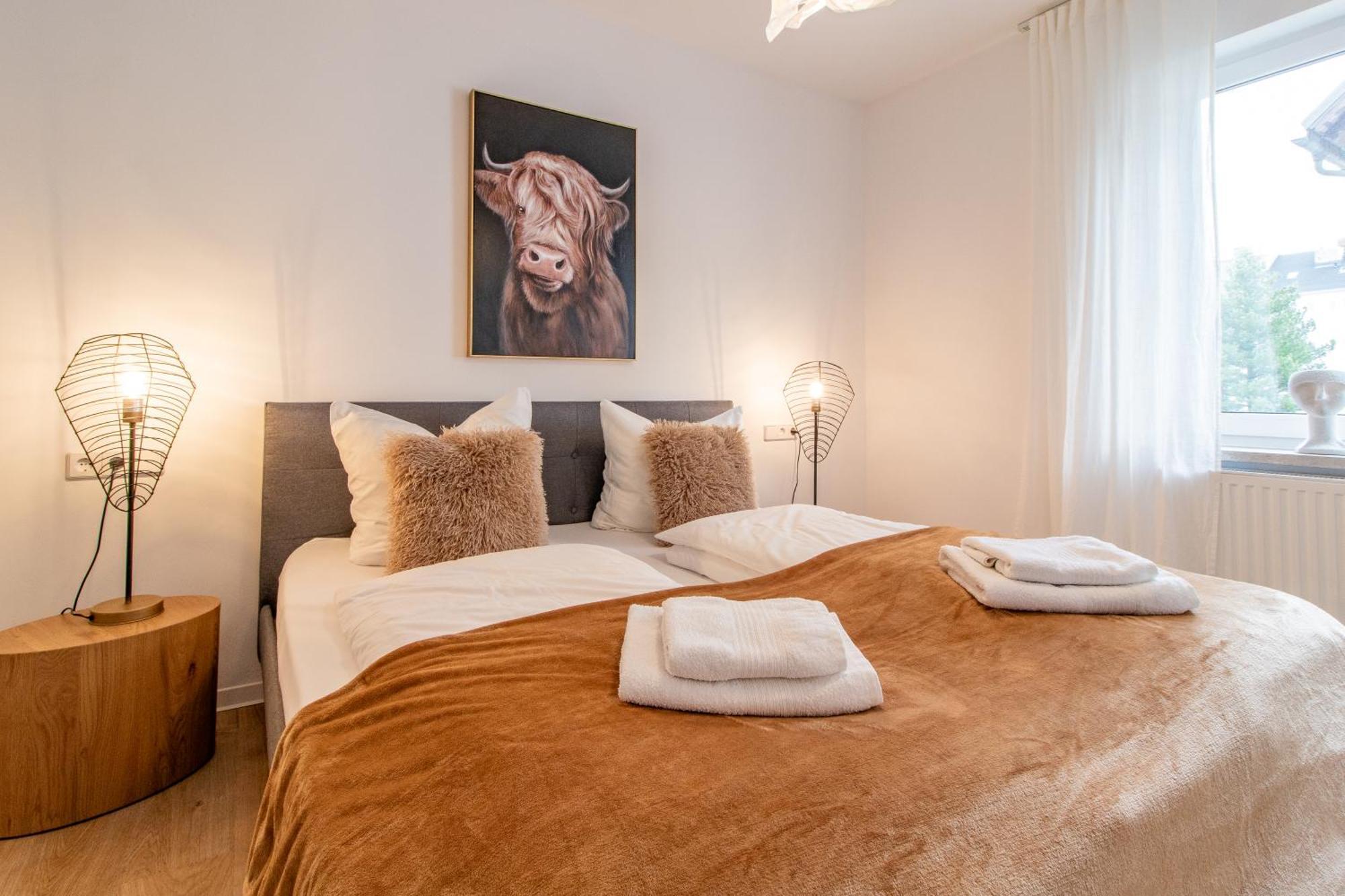 Stilvolles City-Apartment I Netflix I Wlan L Stellplatz I Zentral Schwarzenberg  Exterior foto